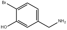 5-(Aminomethyl)-2-bromophenol Struktur