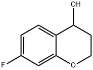 7-fluorochroman-4-ol Struktur