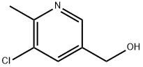 5-chloro-6-methyl-3-Pyridinemethanol Struktur