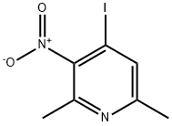 4-Iodo-2,6-dimethyl-3-nitropyridine Struktur