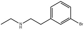 3-bromo-N-ethylbenzeneethanamine Struktur