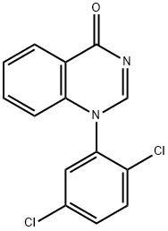 1-(2,5-Dichlorophenyl)quinazolin-4(1H)-one Struktur