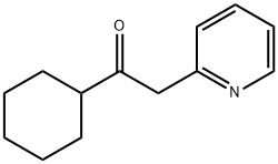 1-Cyclohexyl-2-pyridin-2-yl-ethanone Struktur