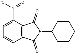 2-cyclohexyl-4-nitro-1H-isoindole-1,3(2H)-dione Struktur