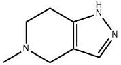 5-methyl-1,4,6,7-tetrahydropyrazolo[4,3-c]pyridine Struktur