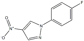 1H-Pyrazole, 1-(4-fluorophenyl)-4-nitro-
 Struktur