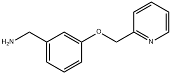 (3-(pyridin-2-ylmethoxy)phenyl)methanamine Struktur