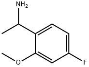 1-(4-FLUORO-2-METHOXYPHENYL)ETHAN-1-AMINE Struktur