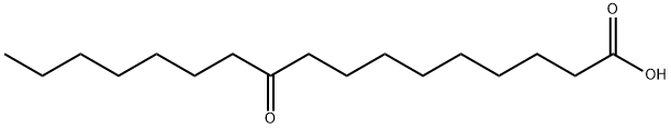 10-Oxo-heptadecansaeure Struktur