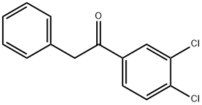 1-(3,4-Dichlorophenyl)-2-phenylethanone Struktur