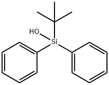 Diphenyl-t-Butylsilanol Struktur