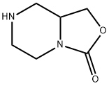 hexahydro-3H-Oxazolo[3,4-a]pyrazin-3-one Struktur