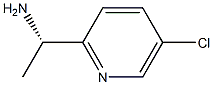 (1S)-1-(5-CHLORO(2-PYRIDYL))ETHYLAMINE Struktur