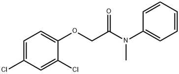 2-(2,4-dichlorophenoxy)-N-methyl-N-phenylacetamide Struktur