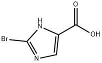 2-bromo-1H-imidazole-5-carboxylic acid Struktur