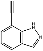 7-ethynyl-1H-indazole Struktur