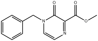 methyl 4-benzyl-3-oxo-3,4-dihydropyrazine-2-carboxylate Struktur