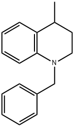 1-Benzyl-4-methyl-1,2,3,4-tetrahydroquinoline Struktur