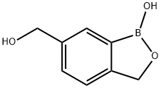 6-(hydroxymethyl)benzo[c][1,2]oxaborol-1(3H)-ol Struktur