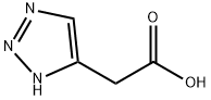 2-(1H-1,2,3-triazol-4-yl)acetic acid Struktur