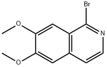 1-bromo-6,7-dimethoxyisoquinoline Struktur