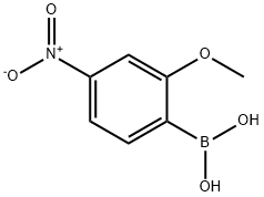 (2-Methoxy-4-nitrophenyl)boronic acid Struktur