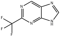 2-(trifluoromethyl)-1H-purine Struktur