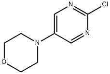 4-(2-chloropyrimidin-5-yl)morpholine Struktur