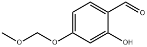 2-hydroxy-4-(methoxymethoxy)benzaldehyde Struktur