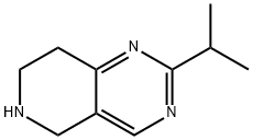 5,6,7,8-tetrahydro-2-isopropylpyrido[4,3-d]pyrimidine Struktur