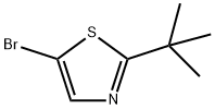 5-bromo-2-tert-butylthiazole Struktur