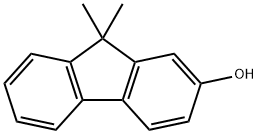 9,9-Dimethyl-9H-fluoren-2-ol Struktur