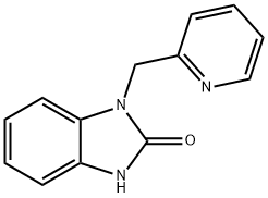 1-(Pyridin-2-ylmethyl)-1H-benzo[d]imidazol-2(3H)-one Struktur