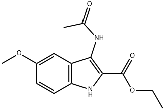 ethyl 3-acetamido-5-methoxy-1H-indole-2-carboxylate