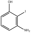 3-amino-2-iodophenol Struktur