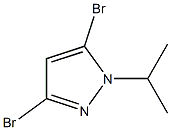 3,5-dibromo-1-isopropyl-1H-pyrazole Struktur