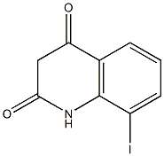 8-Iodo-1H-quinoline-2,4-dione Struktur