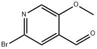 2-bromo-5-methoxyisonicotinaldehyde Struktur