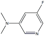 (5-Fluoro-pyridin-3-yl)-dimethyl-amine Struktur