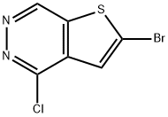 2-BROMO-4-CHLOROTHIENO[2,3-D]PYRIDAZINE Struktur