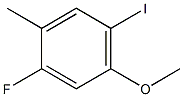 1-Fluoro-4-iodo-5-methoxy-2-methyl-benzene Struktur