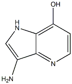 3-Amino-1H-pyrrolo[3,2-b]pyridin-7-ol Struktur