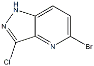 5-Bromo-3-chloro-1H-pyrazolo[4,3-b]pyridine Struktur