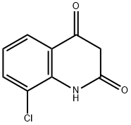 8-Chloro-1H-quinoline-2,4-dione Struktur