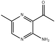 1-(3-Amino-6-methylpyrazin-2-yl)ethanone Struktur