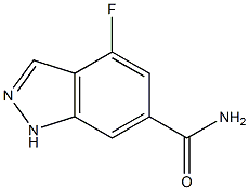 4-Fluoro-1H-indazole-6-carboxamide Structure