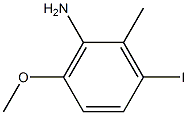 3-Iodo-6-methoxy-2-methyl-phenylamine