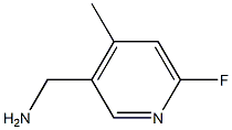 (6-Fluoro-4-methyl-pyridin-3-yl)-methyl-amine Struktur