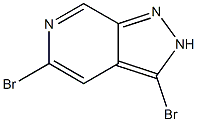 3,5-Dibromo-2H-pyrazolo[3,4-c]pyridine Struktur