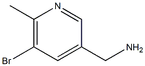 (5-Bromo-6-methyl-pyridin-3-yl)-methyl-amine Struktur